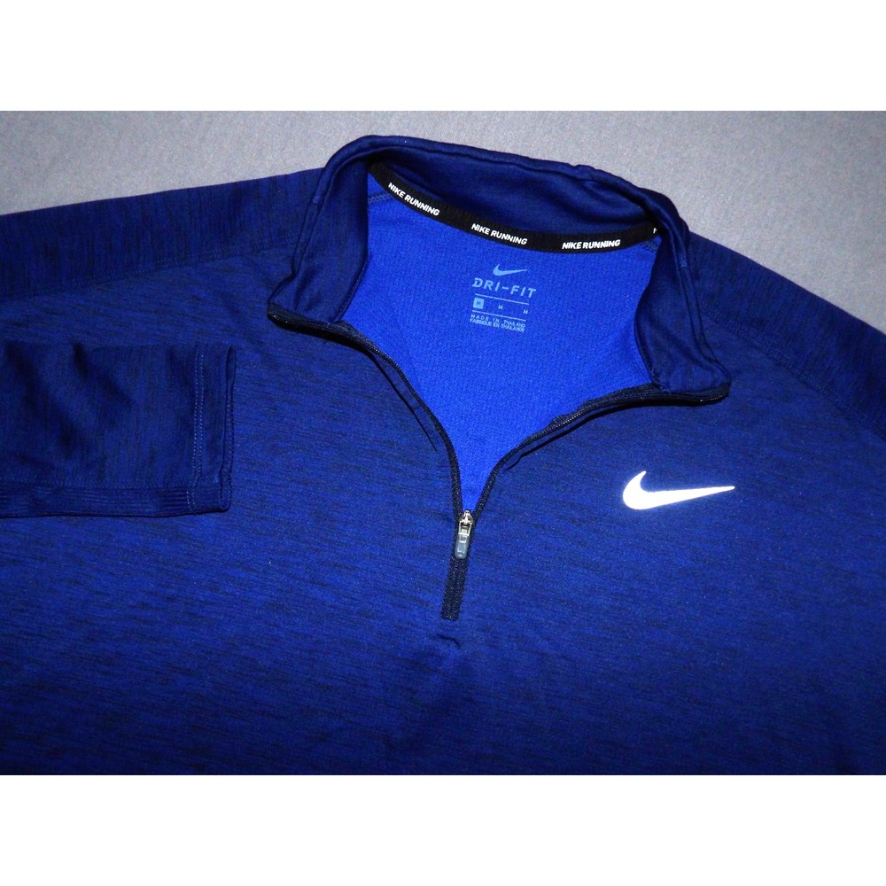 Nike Dri-Fit RUNNING Light Weight 1/4 Zip Athletic Jacket Men's Medium